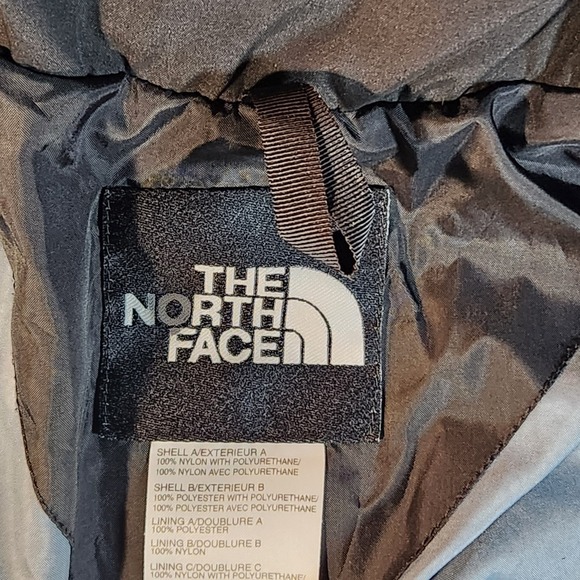 The North Face Jacket Womens 8 Green Black Ski Hood Color Block VTG Y2k Gorpcore - Picture 4 of 9